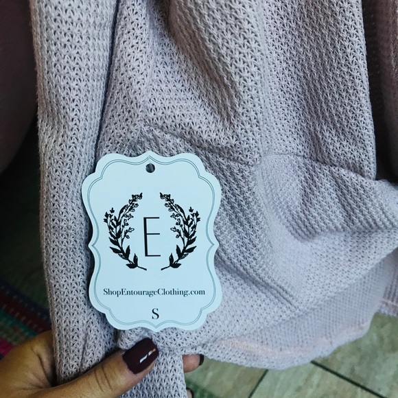 Entourage backless sweater - Picture 3 of 4